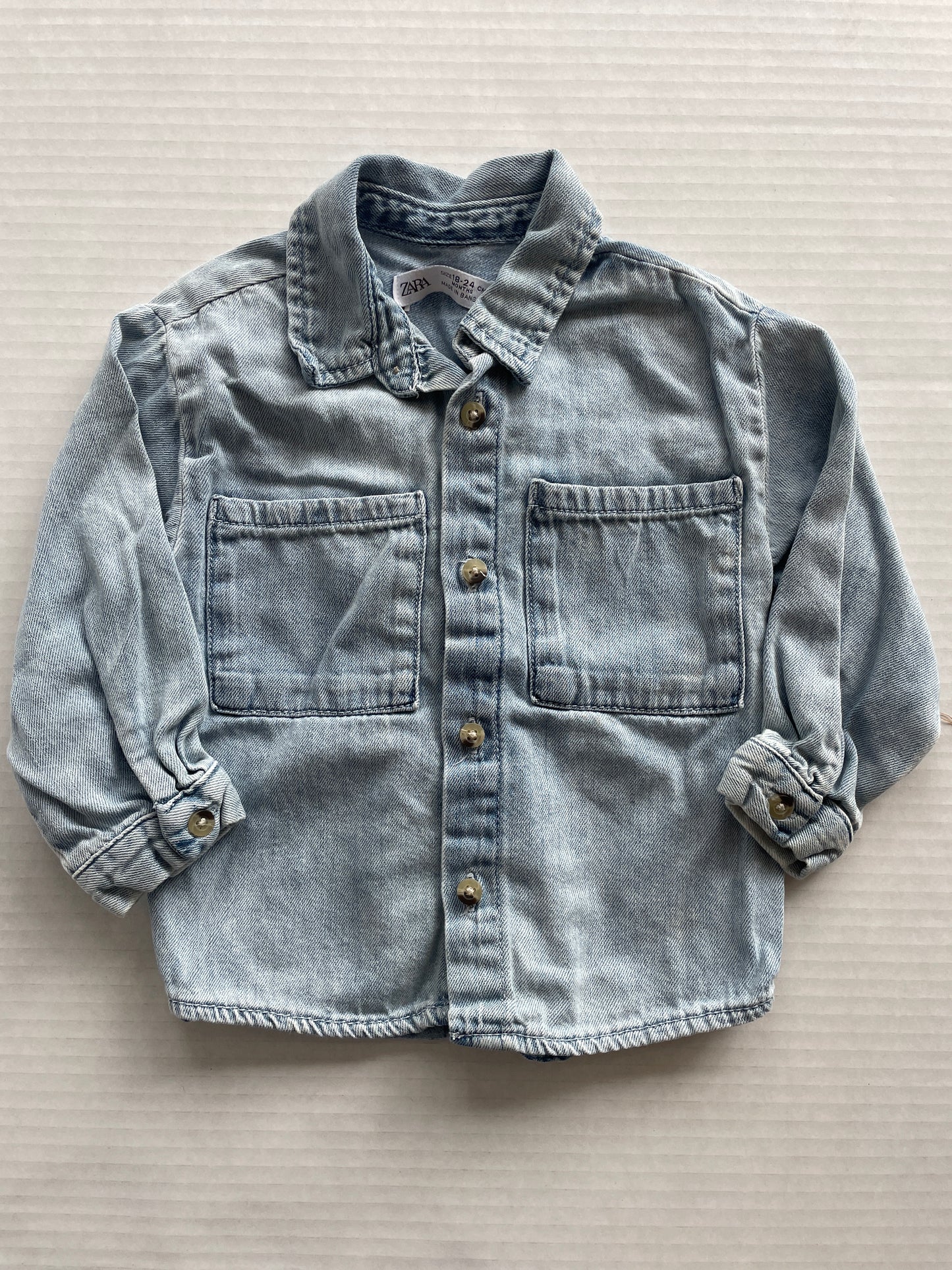 Zara Boy Button Up 18-24 Month