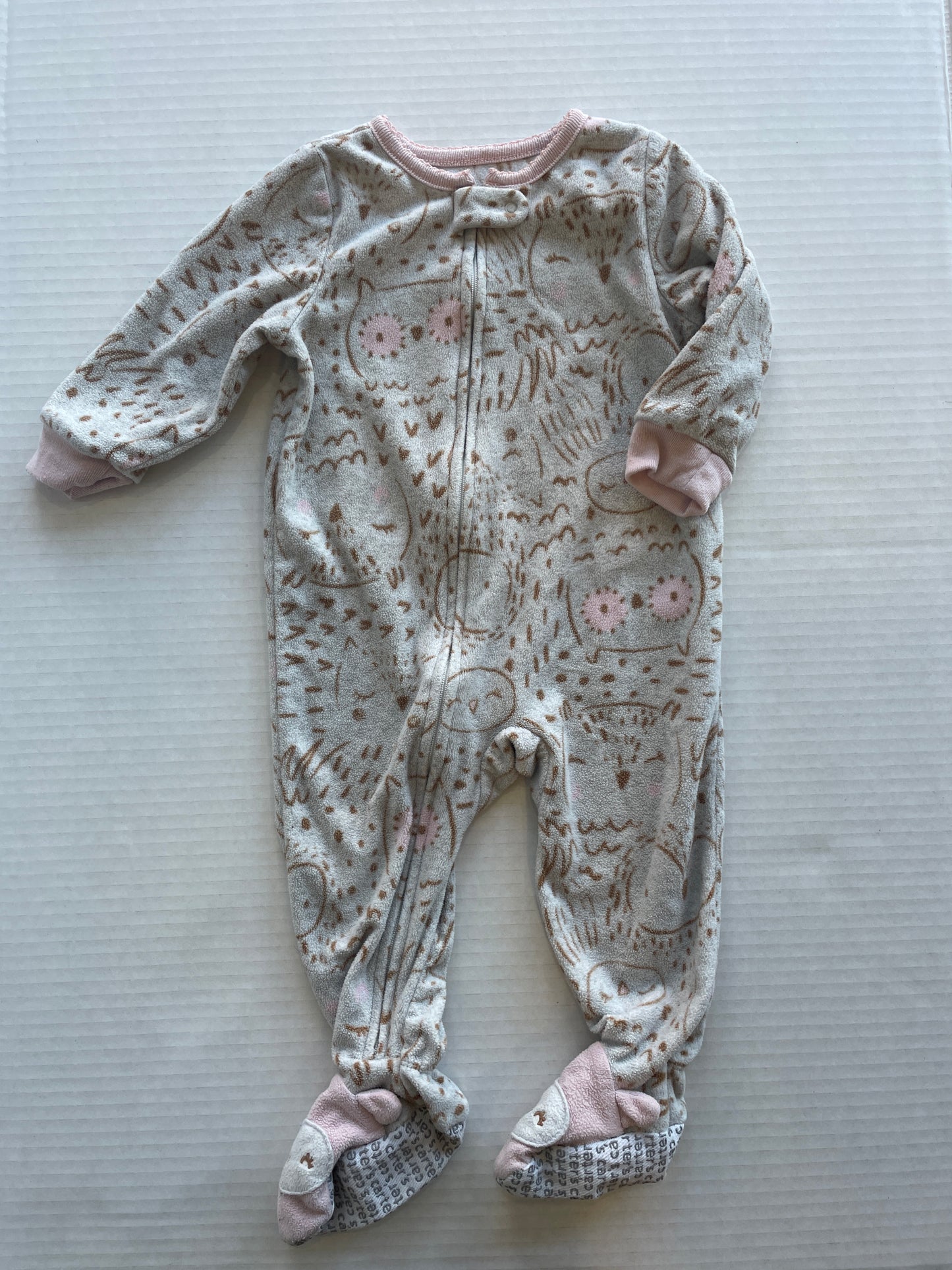 Carter’s Girl Fleece Sleeper 12 Month