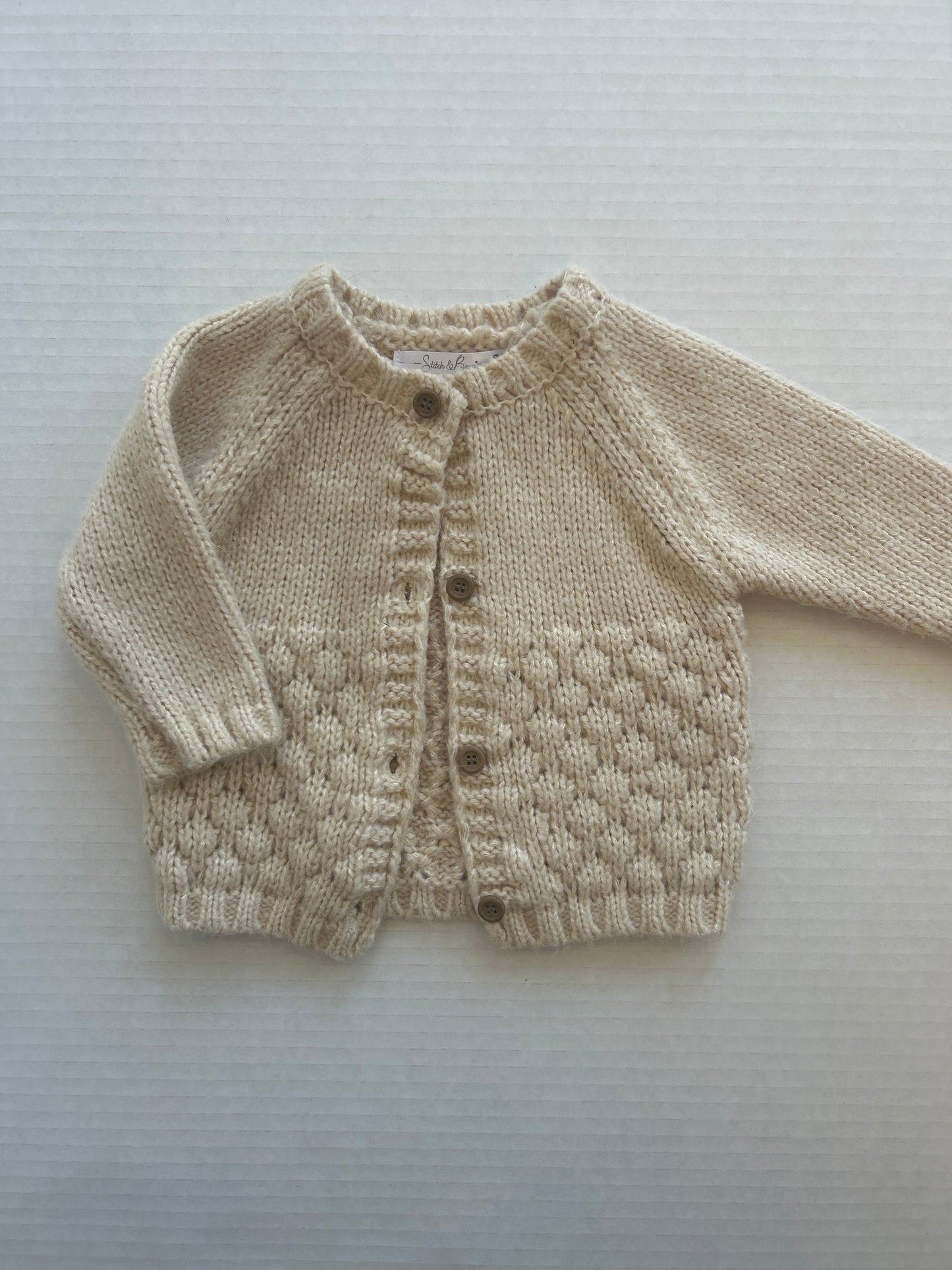 Stitch & Bean Girl Cardigan 6-9 Month
