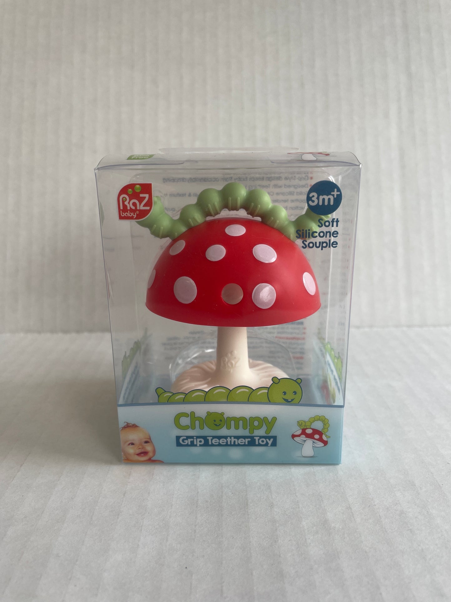 NEW Raz Baby Grip Toy Teether