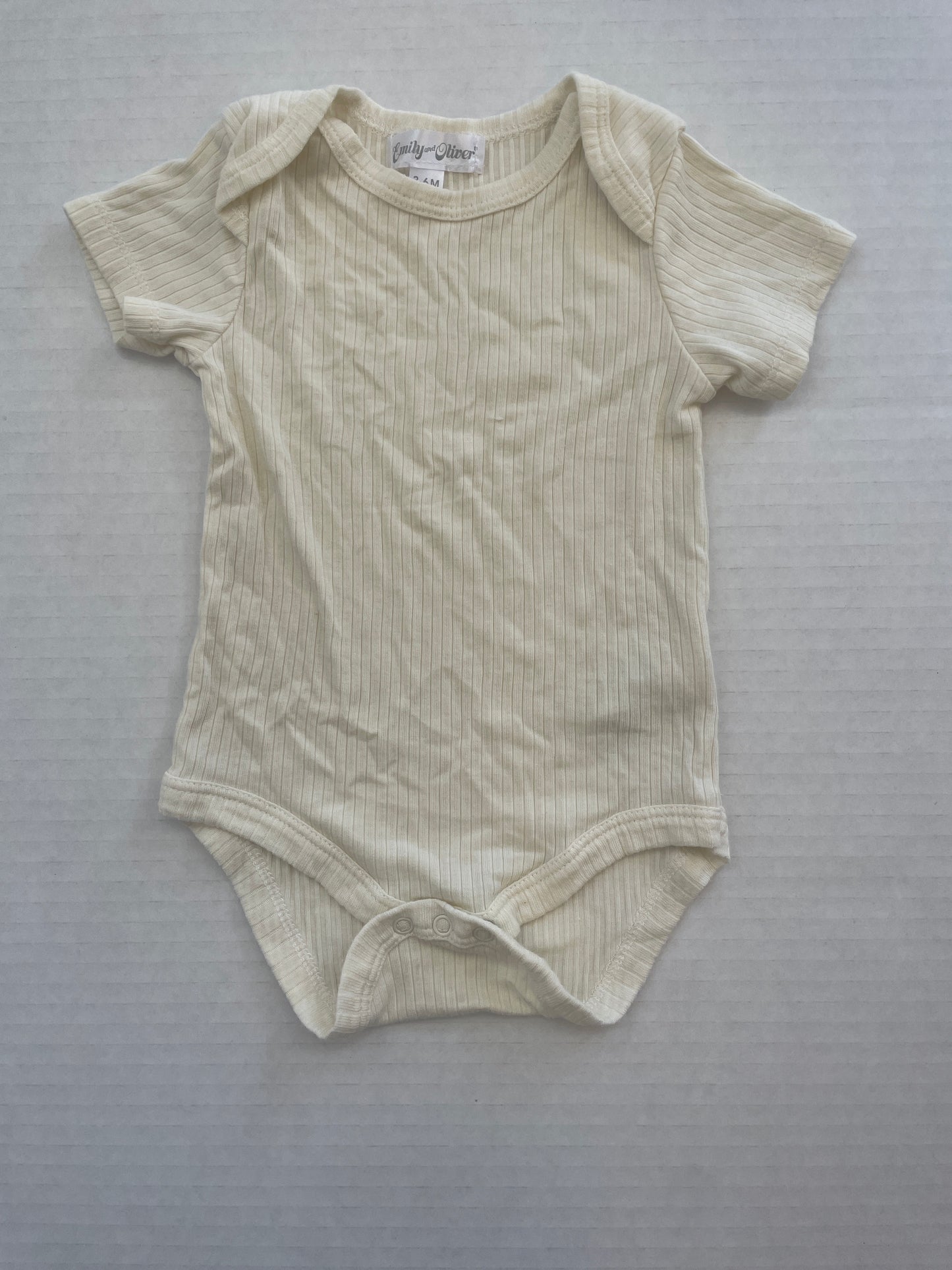 Emily and Oliver Onesie 3-6 Month