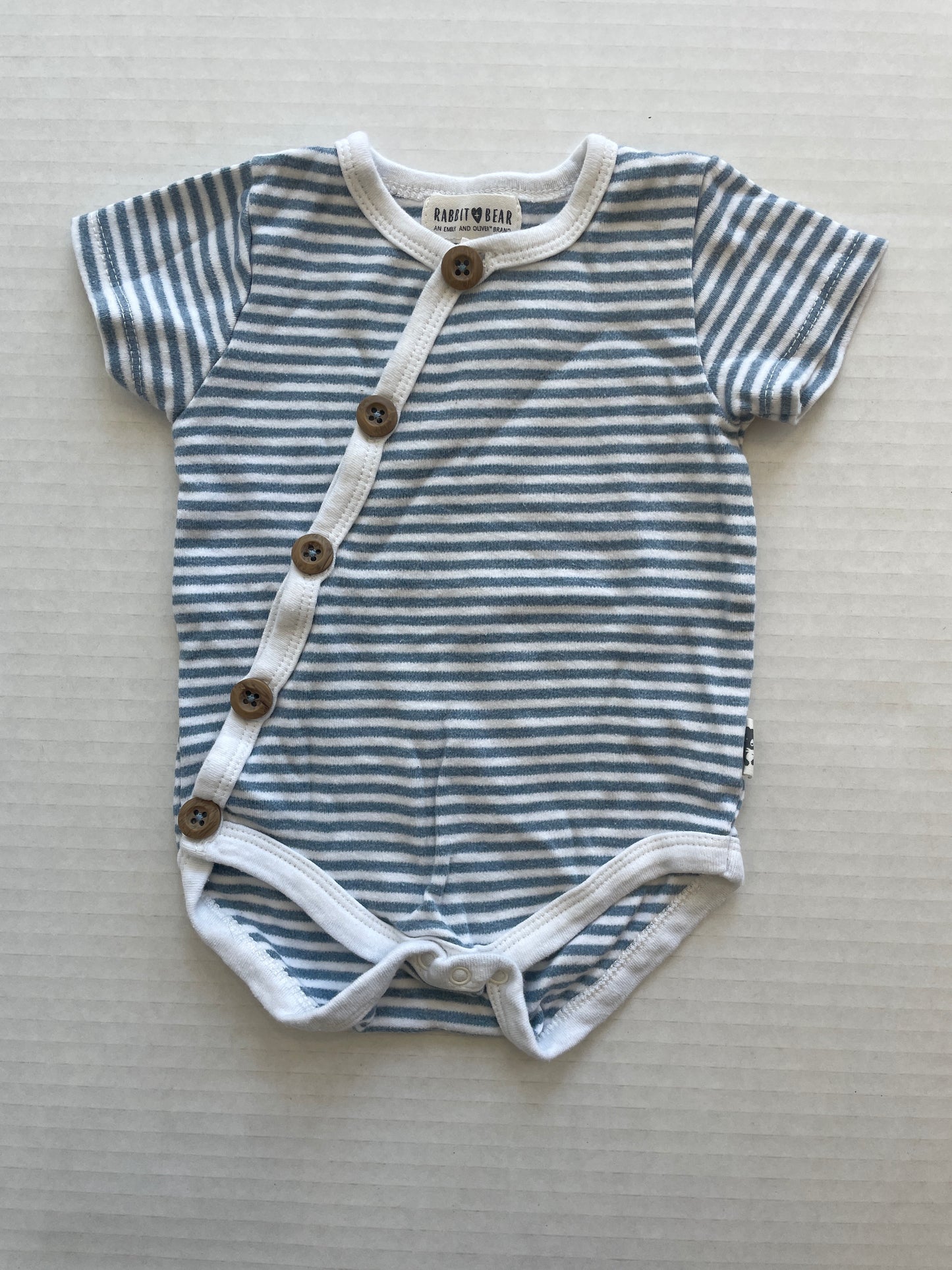 Rabbit Bear Boy Onesie 6-9 Month