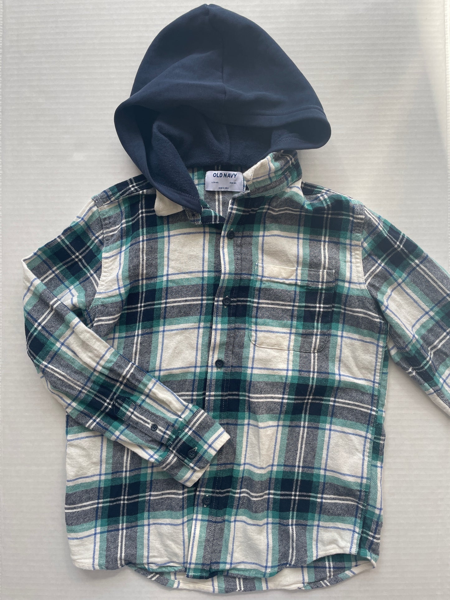 Old Navy Boy Button Up 10-14 Yrs