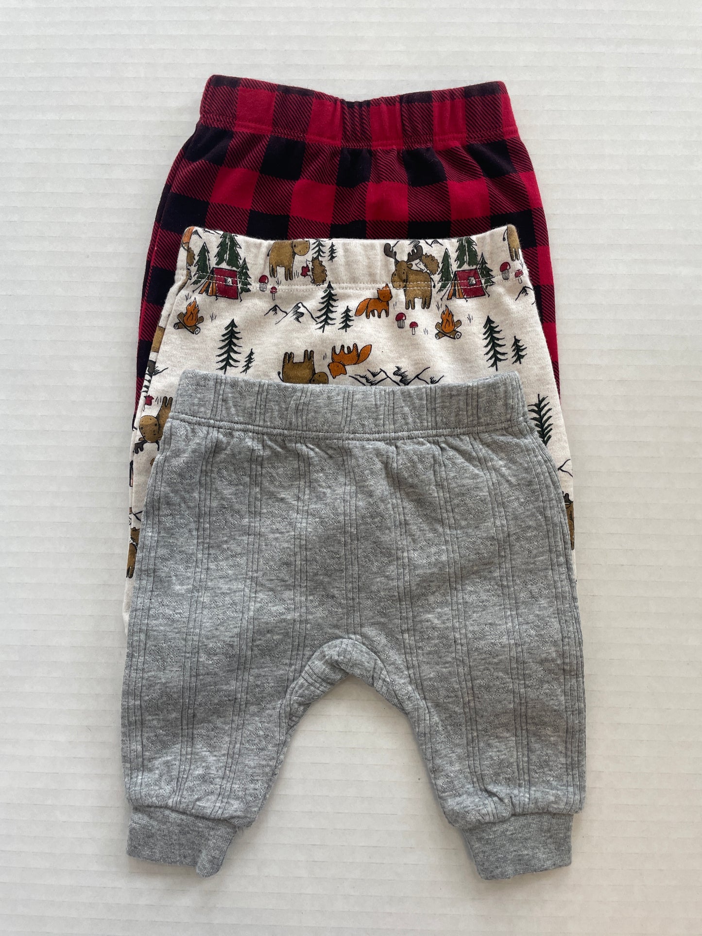 Canadiana Joggers Newborn 3-Pack