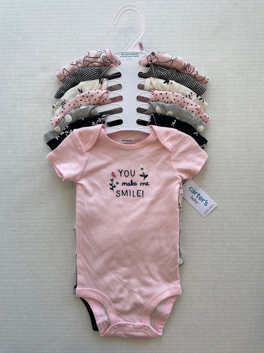 Carter’s Girl Onesie 9 Month (6-pack)