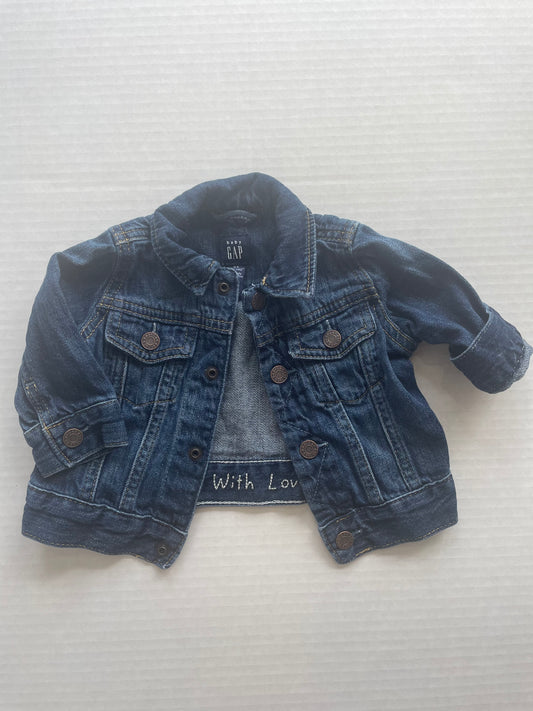 Baby Girl Gap Jean Jacket 0-6 Months