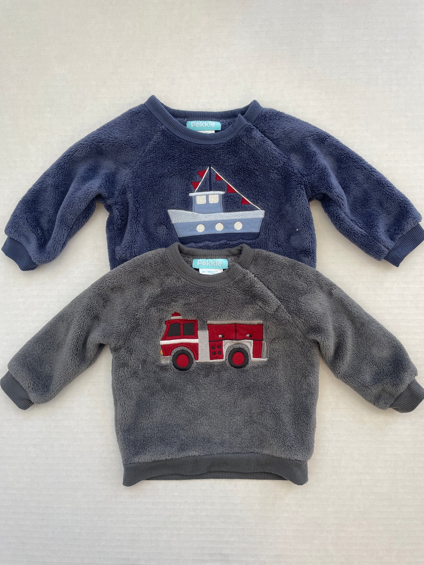 Pekkle Boy Sweaters 6 Month(Set of 2)