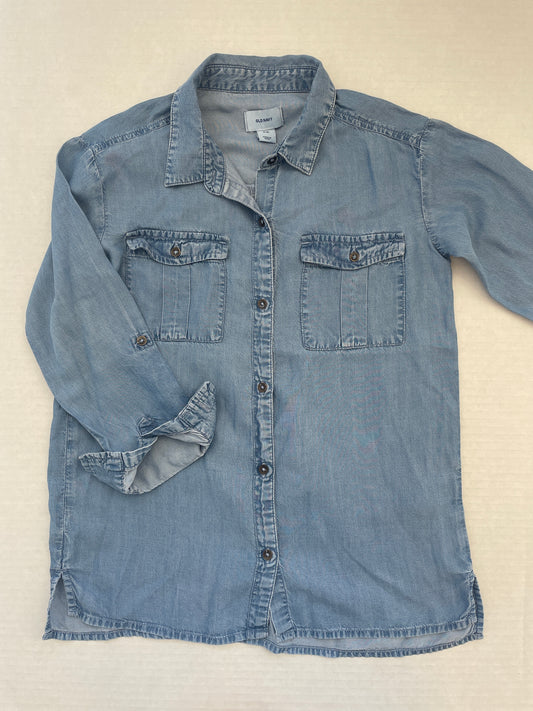 Old Navy Girl Botton Up 8 Yrs