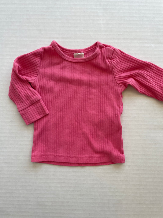 H&M Girl Long-sleeve Shirt 2-4 Month