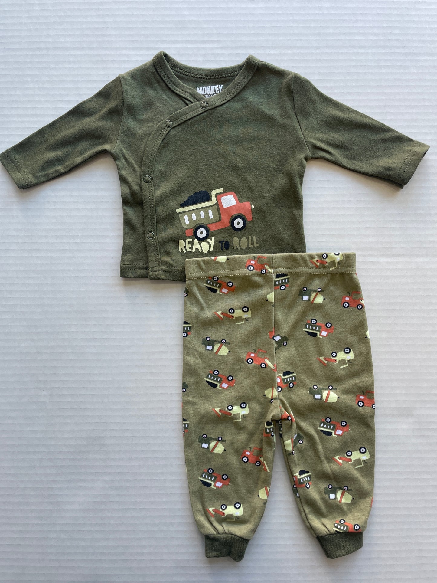 Monkey Bars Boy Set 0-3 Month