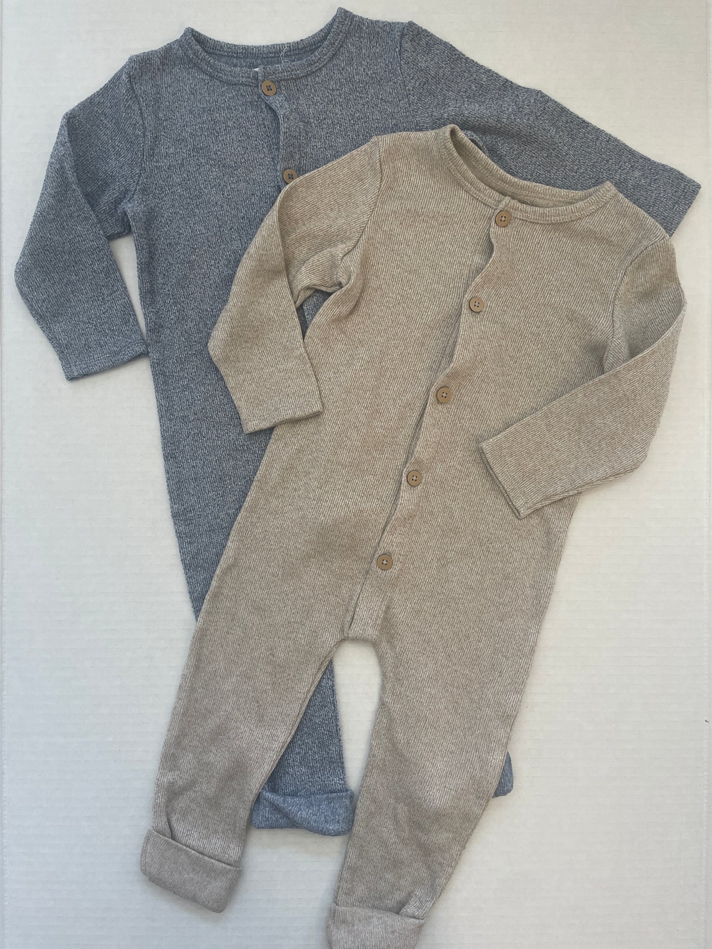 Little Earthlings Boy Romper 18-24 Month (Set of 2)