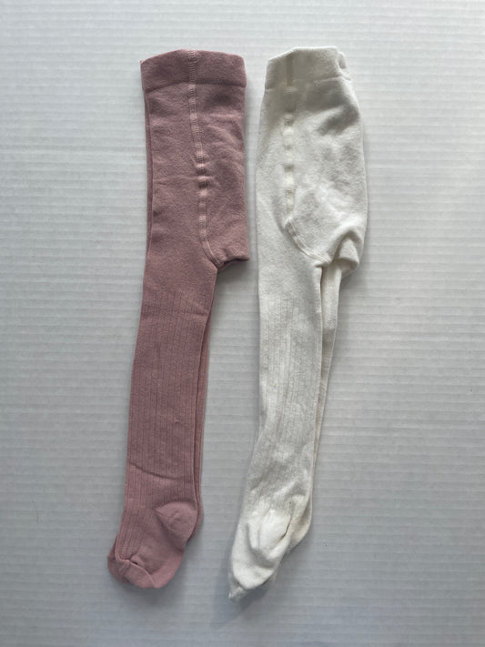 H&M Girl Leggings 6-12 Month (Set of 2)