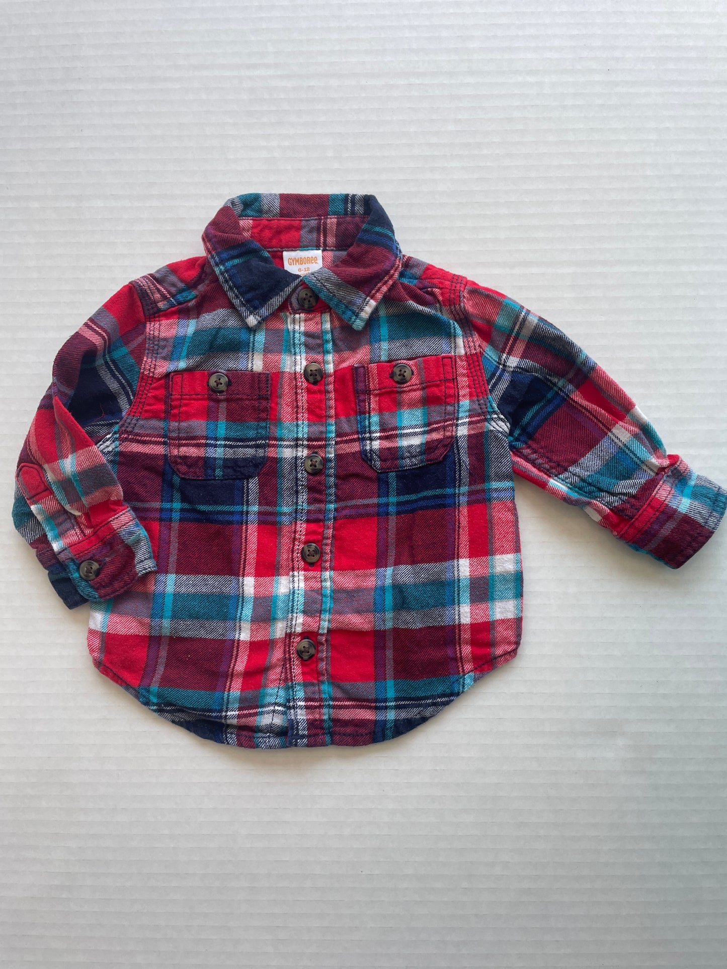 Gymboree Botton-up Top 6-12 Month