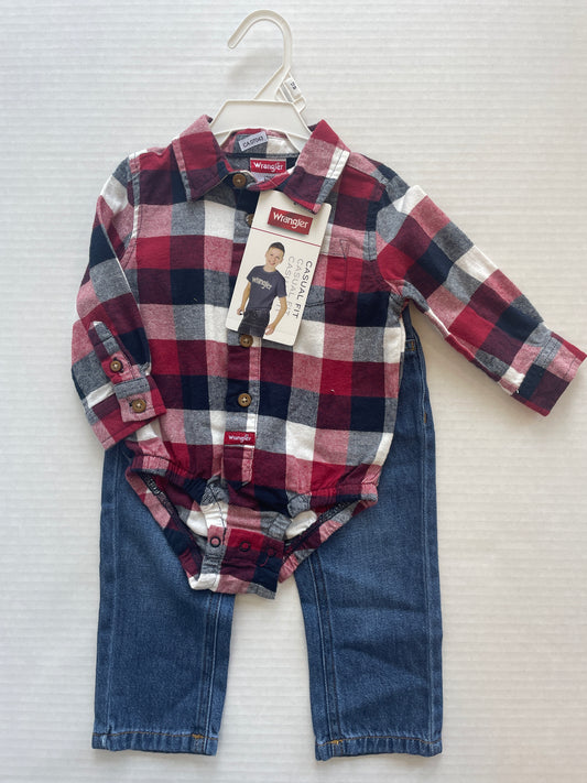Wrangler Boy Set 12 Month