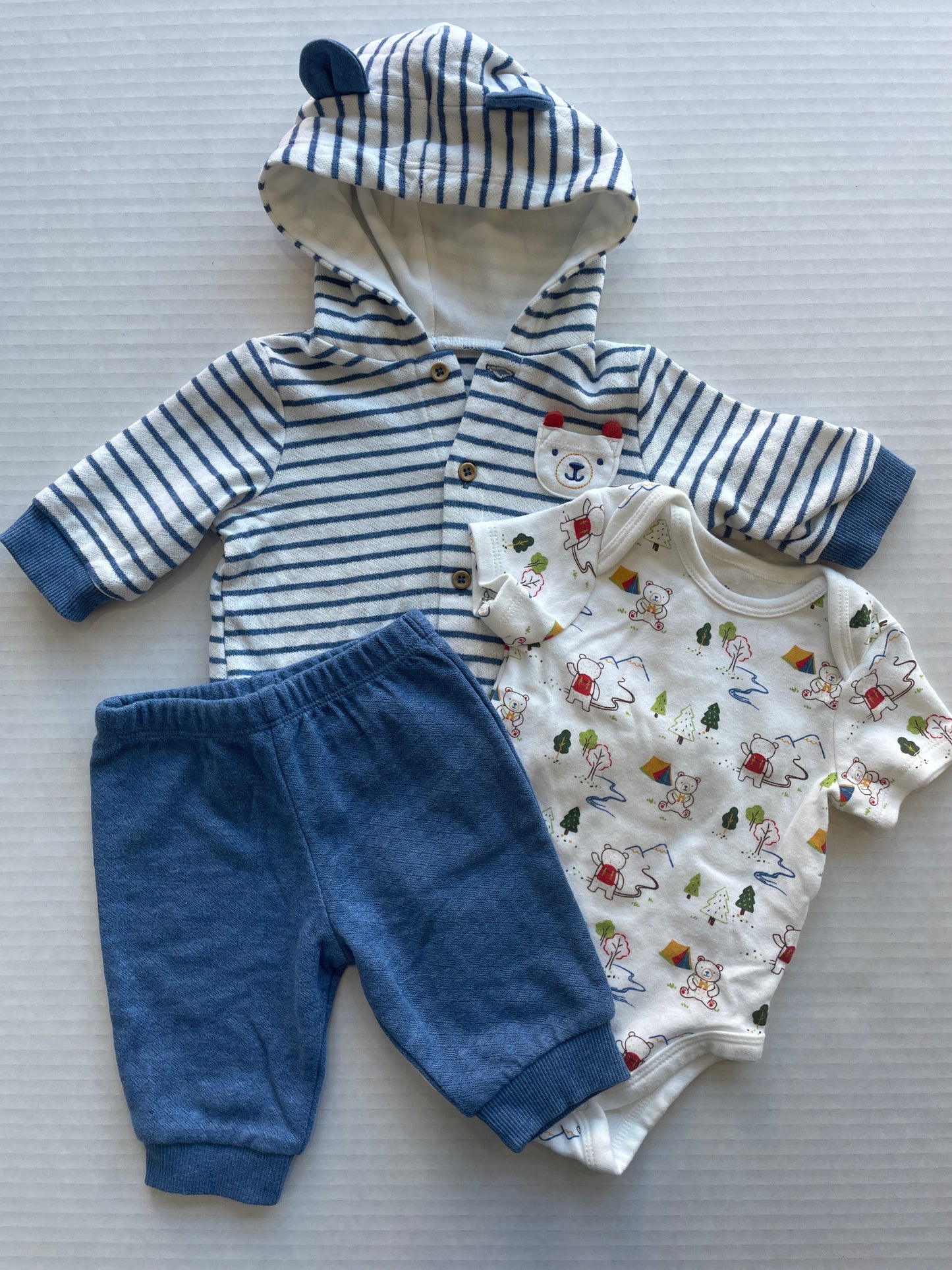 Little Me Boy 3-Piece Set 3 Month