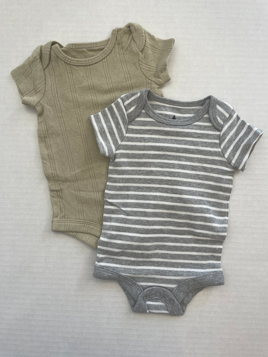 Canadiana Boy Onesie Newborn (Set of 2)